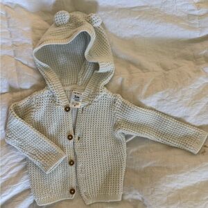 Carter's Cream Knit Baby Cardigan